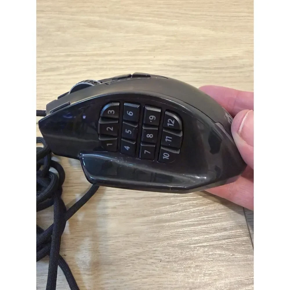Redragon Gaming Mouse, MMO Mouse Gaming UP 12400 DPI, 19 Macro Programmable